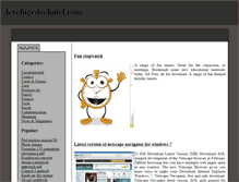 Tablet Screenshot of lerefugedechatel.com